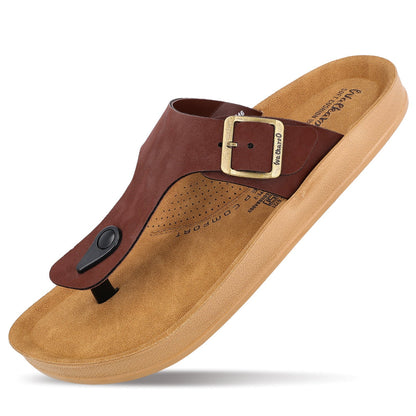 Men's Daily Wear Sandals - WGR53246 Brown