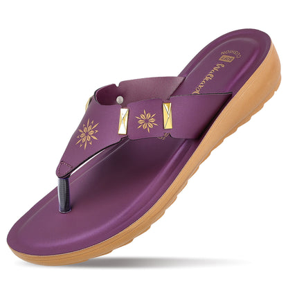 Women's Daily Wear Sandals  - WL7212 Plum