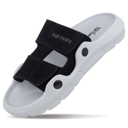 Men's Daily Wear Sandals - FGP45020 Light Grey Black
