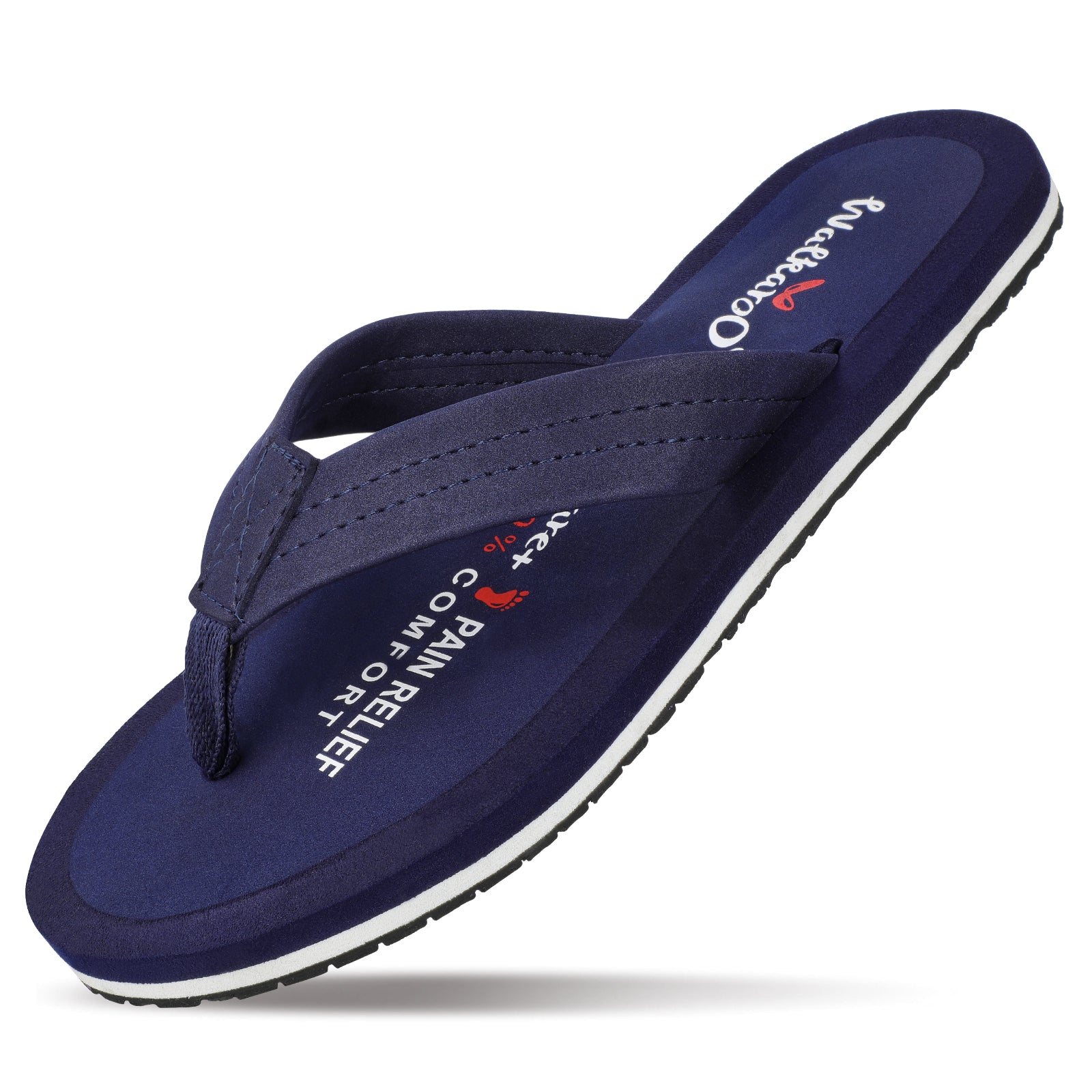 Men's Care Plus Flip-Flop  - WH3810 Navy Blue