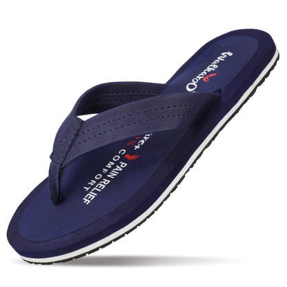 Men's Care Plus Flip-Flop  - WH3810 Navy Blue