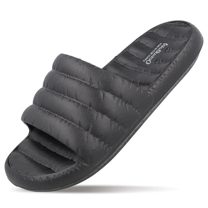 Men's Flip Flop Sliders  - WC8770 Black