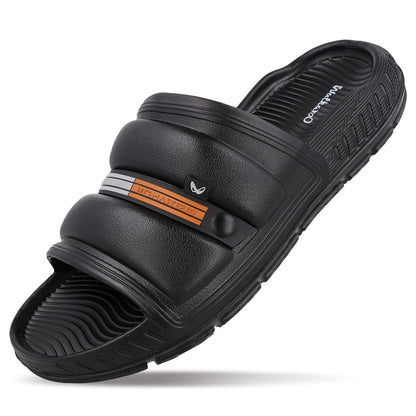 Men's Flip Flop Sliders  - WC8740 Black