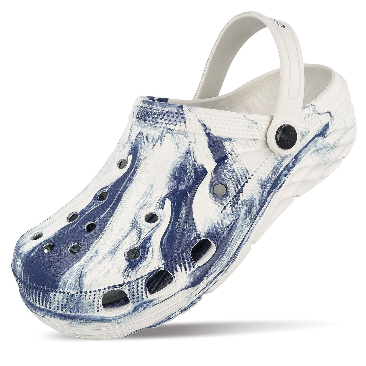 Men's Clogs  - 501 White Blue