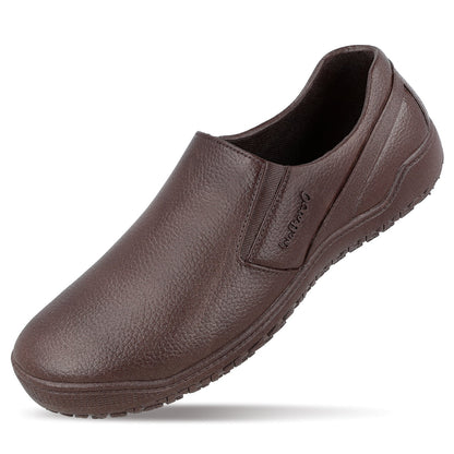 Men's Slip-On Rain Shoes - WC4703 Brown