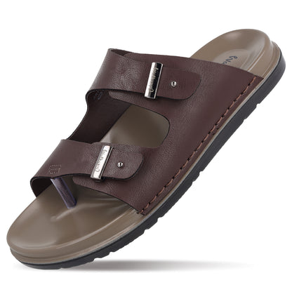Men's Daily Wear Comfort Sandals - WGP53107 Brown