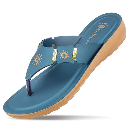 Women's Daily Wear Sandals  - WL7212 Peacock Blue