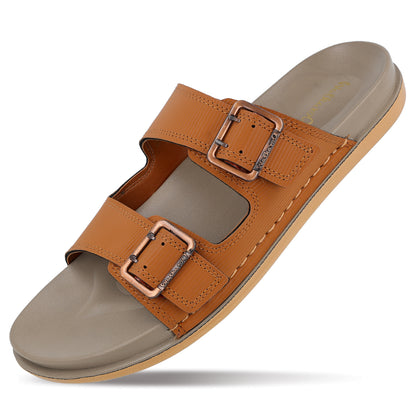Men's Daily Wear Comfort Sandals - WE1337 Special Tan