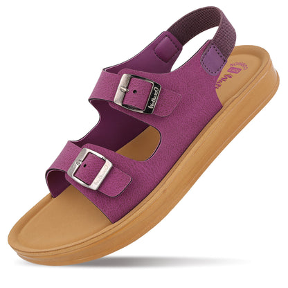 Women's Daily Wear Sandals  - WL7877 Plum