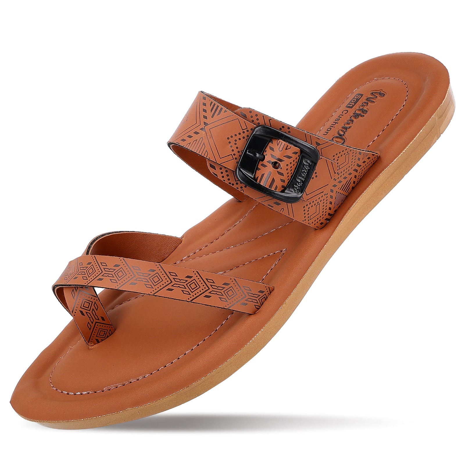 Women's Daily Wear Sandals  - WLR72028 Brown