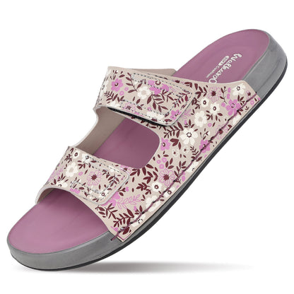 Women's Daily Wear Comfort Sandals - WLP74041 Mauve