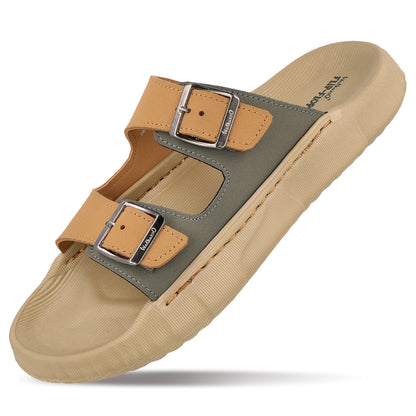 Men's Daily Wear Sandals - FGP45004 Khaki Olive