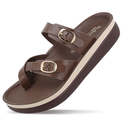 Women's Daily Wear Sandals - WLP72090 Espresso