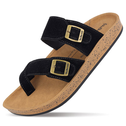 Men's Daily Wear Comfort Sandals - WGP53100 Black