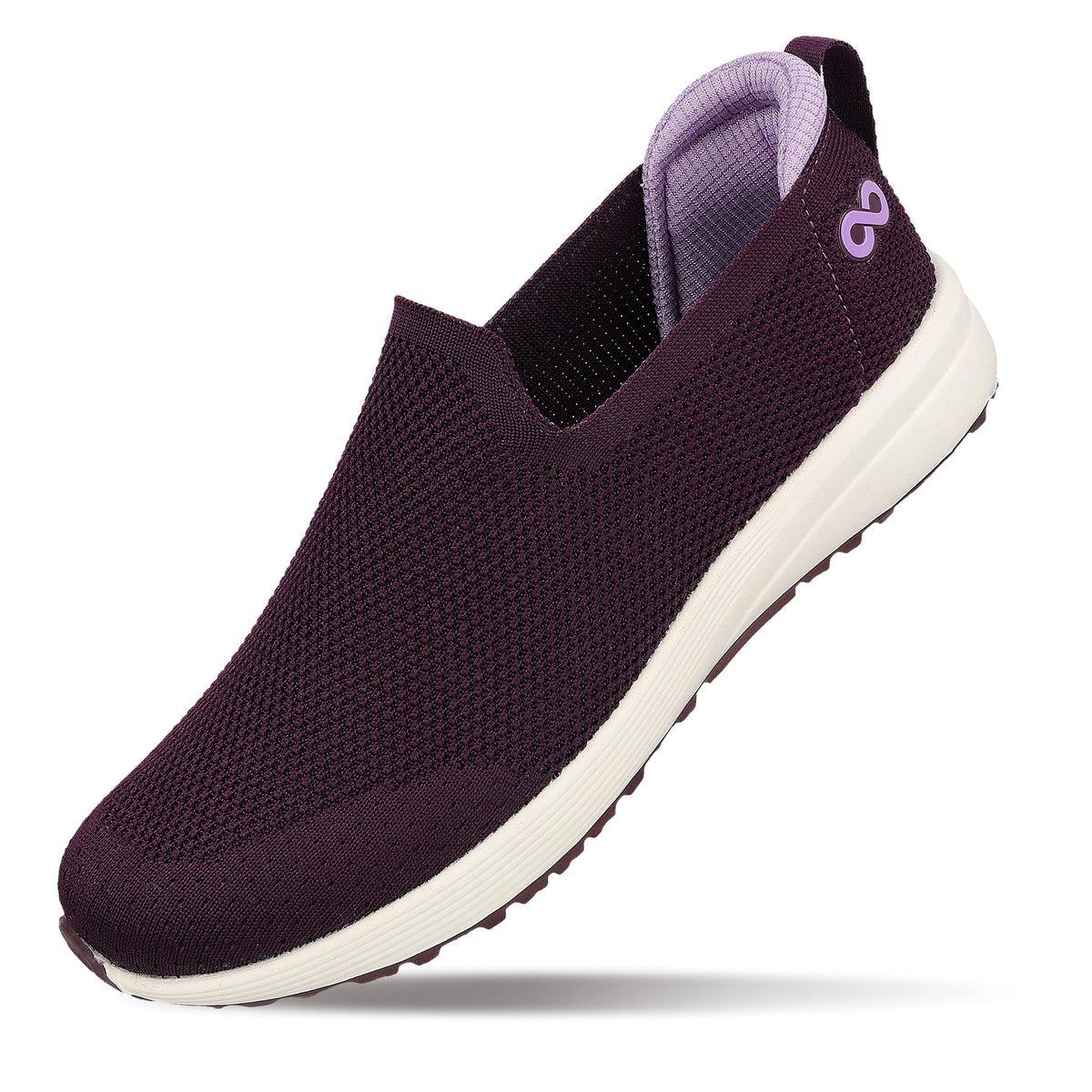 Women's Slip on Sports Shoe - SLE22996 Wine Red