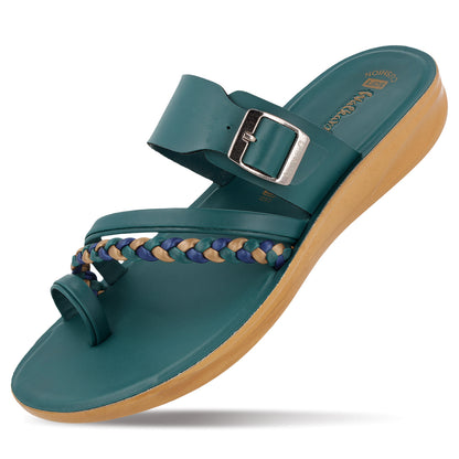 Women's Daily Wear Sandals  - WLR72005 Green