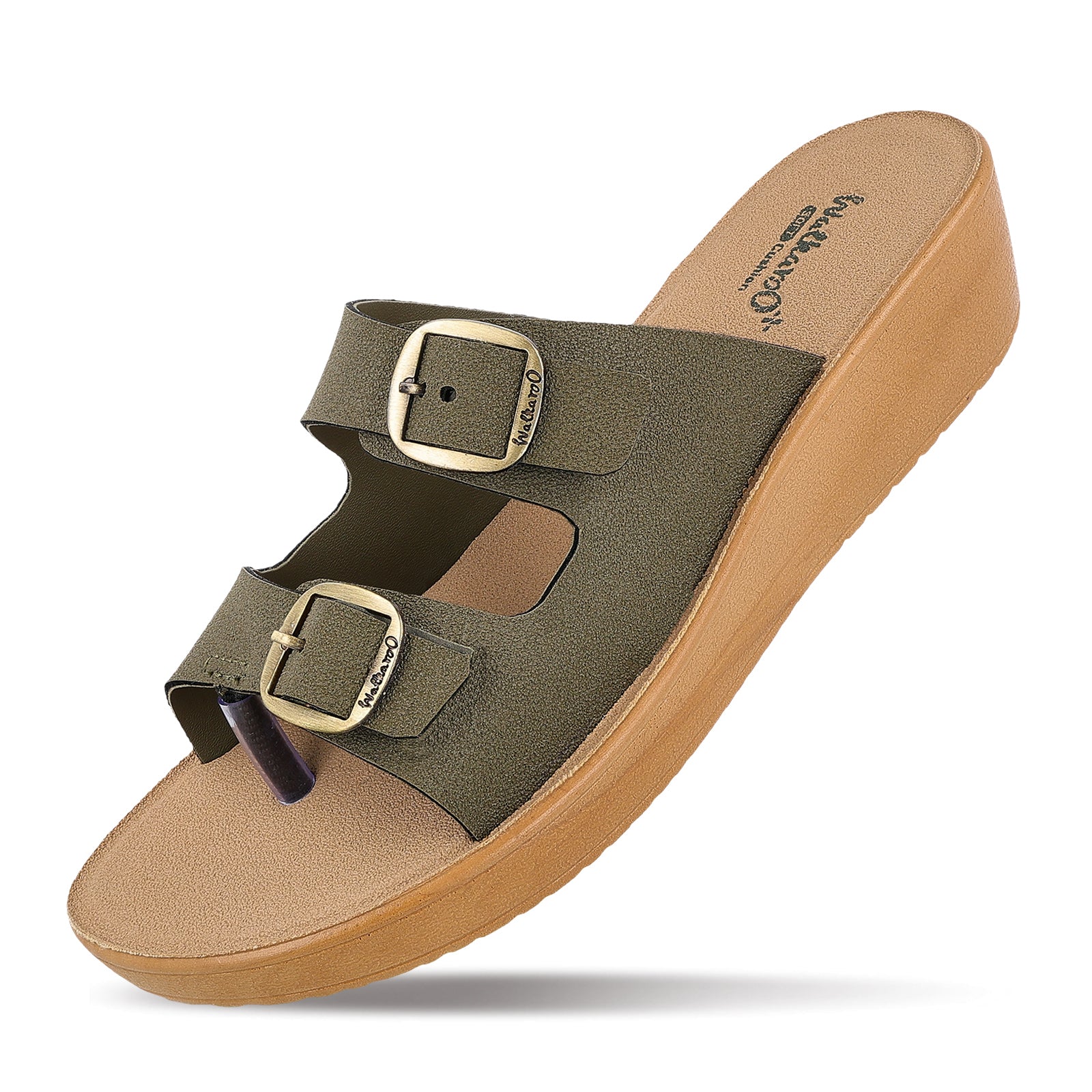 Women's Daily Wear Sandals  - WLR74005 Olive
