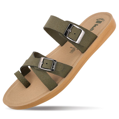 Women's Daily Wear Sandals  - WLR72000 Olive Beige