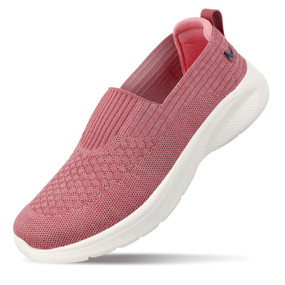 Women's Slip-on Walking Shoe - WS3266 Peach