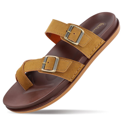 Men's Daily Wear Comfort Sandals - WE1362 Camel