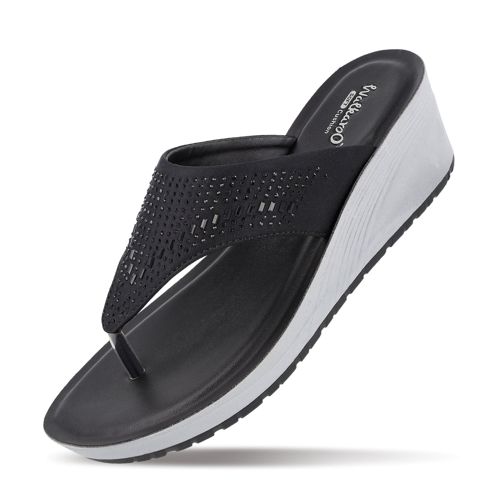 Sparkles Women's Daily Wear Sandal - WE2026 Black