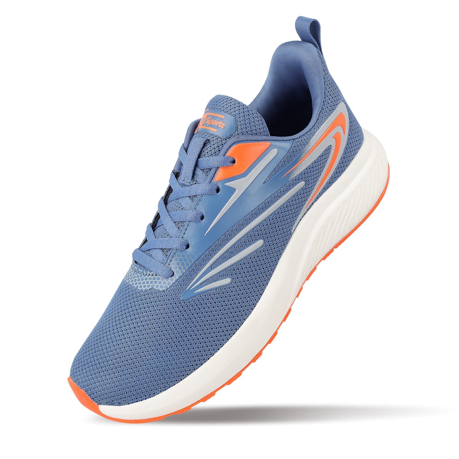 Men's Lace-up Sports Shoes - WS9603 SkyBlue Orange