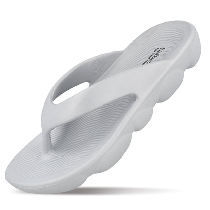 Men's Flip-Flop Slippers - WC8789 Light Grey