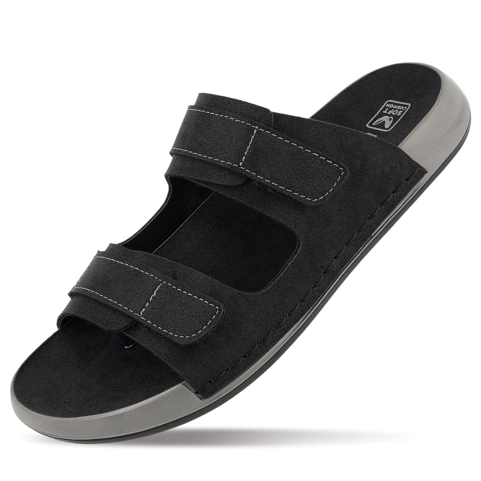 Men's Daily Wear Comfort Sandals - WGP53283 Black