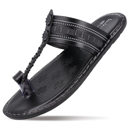 Men's Daily Wear Sandals - WGR53346 Black