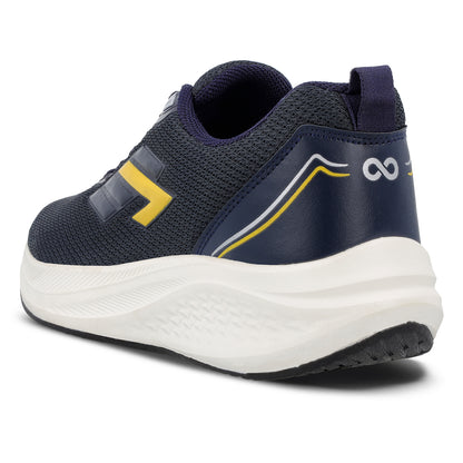 Men's Lace-up Sports Shoe - WS9627 Navy Blue