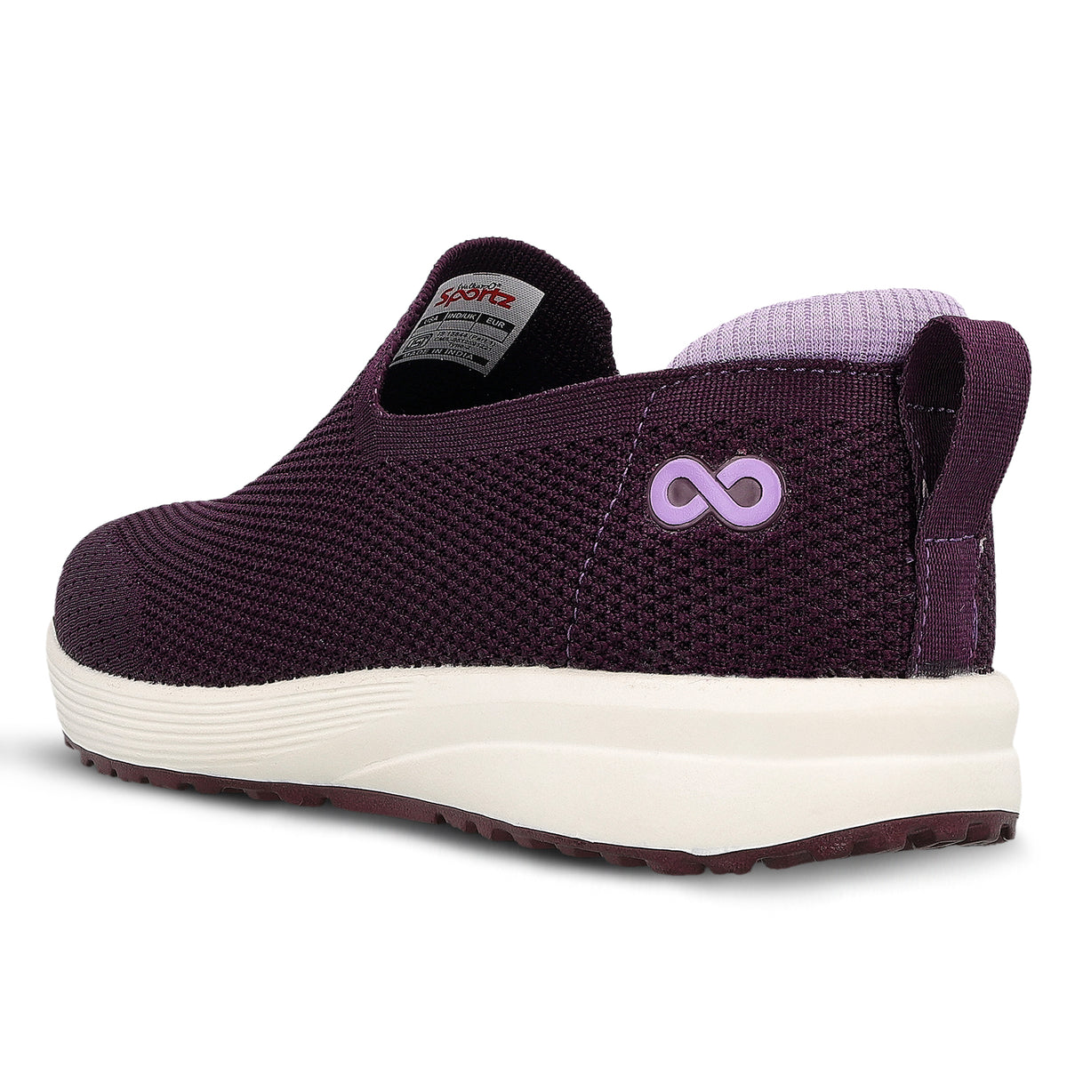 Women's Slip on Sports Shoe - SLE22996 Wine Red