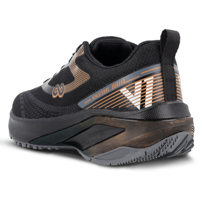 Men's Lace-up Sports Shoes - WS9167 Black Copper