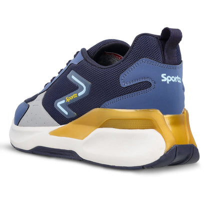 Men's Lace-up Sports Shoes - SGE24010 Navy Blue
