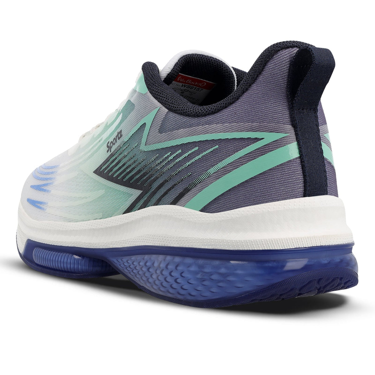 RULER Men's Lace-up Sports Shoe - WS9157 Blue Green