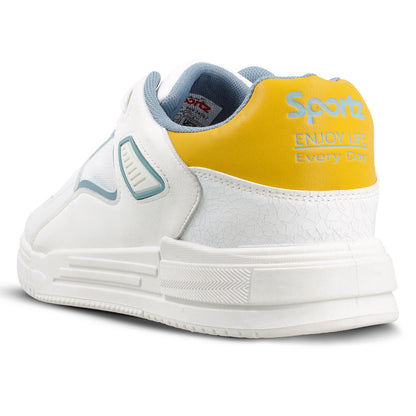 Men's Sports Sneakers - SGE24007 White Blue