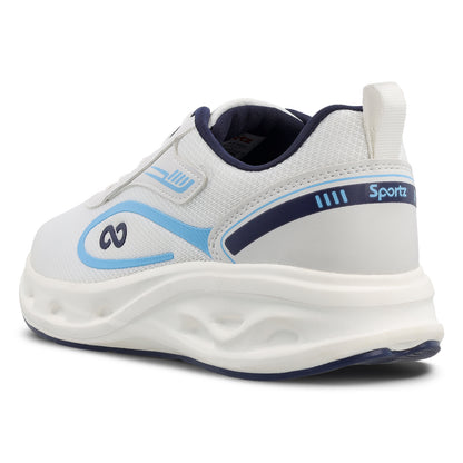 Men's Lace-up Sports Shoe - WS9613 White