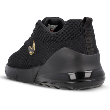 ALPHA-GO Men's Lace-up Sports Shoe - XS9751 Black Gold