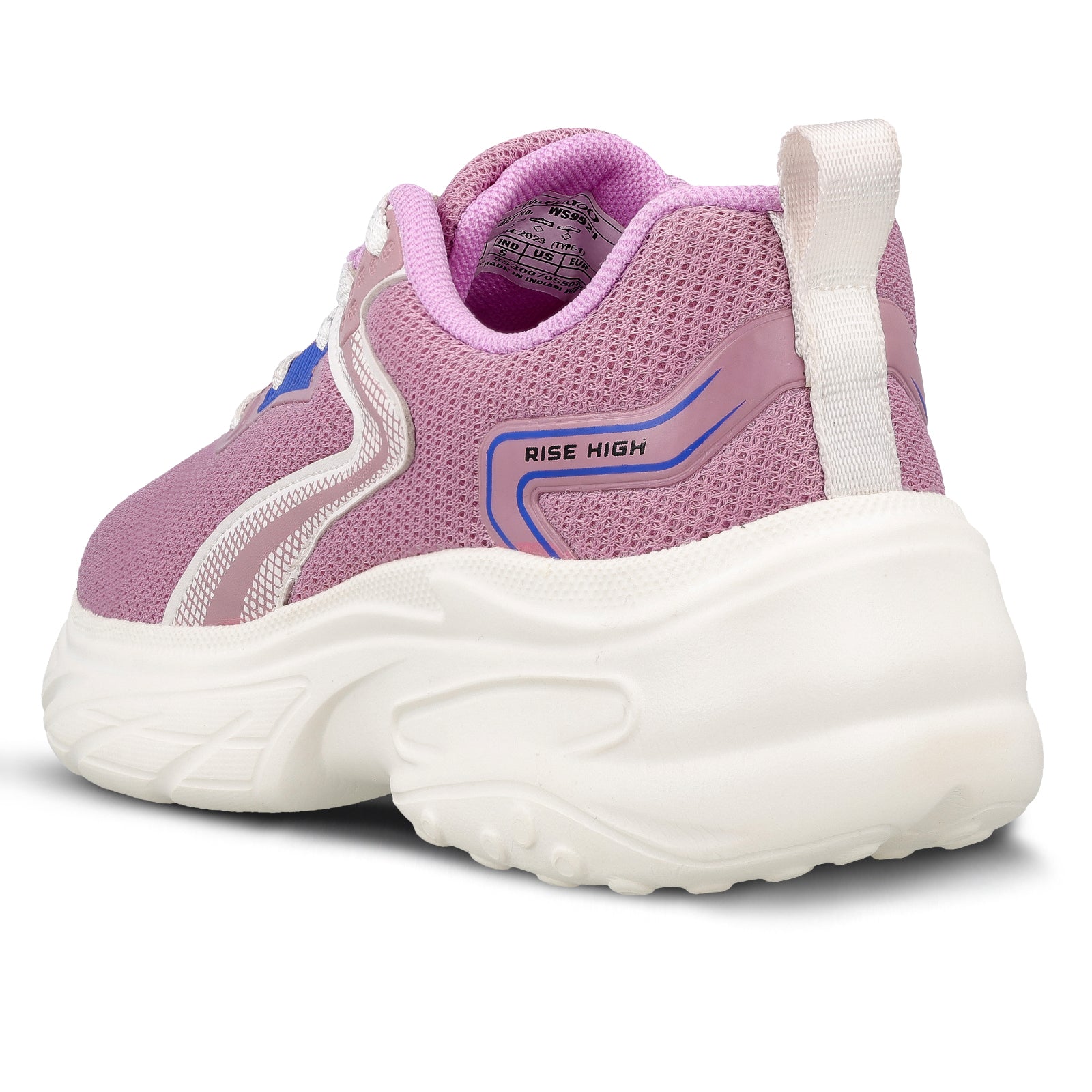 Women's Lace-up Sports Shoe - WS9921 Purple