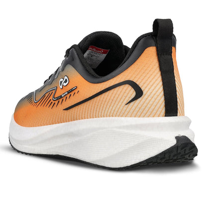 Men's Active Beads Sports Shoes - WS9163 Grey Orange