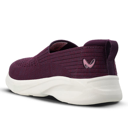 Women's Slip-on Walking Shoe - WS3266 Purple