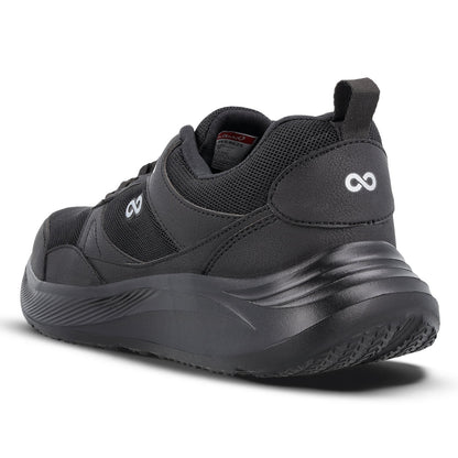 Men's Lace-up Sports Shoes - WS9625 Black