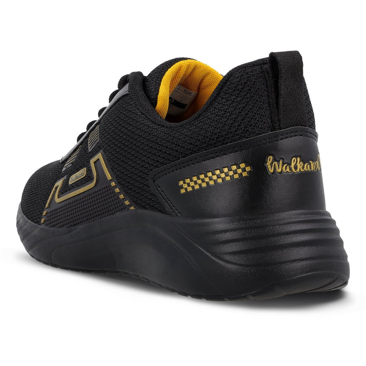 Men's Lace-up walking Shoes - WS3065 Black Gold