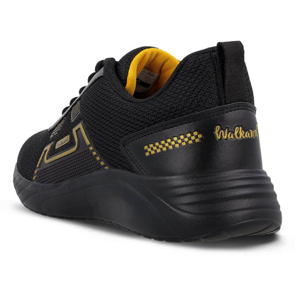 Men's Lace-up walking Shoes - WS3065 Black Gold