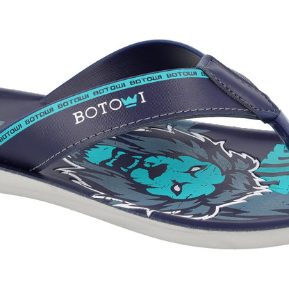 BOTOWI Men's Slipper - BW3502 Blue Mint