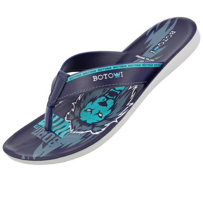 BOTOWI Men's Slipper - BW3502 Blue Mint