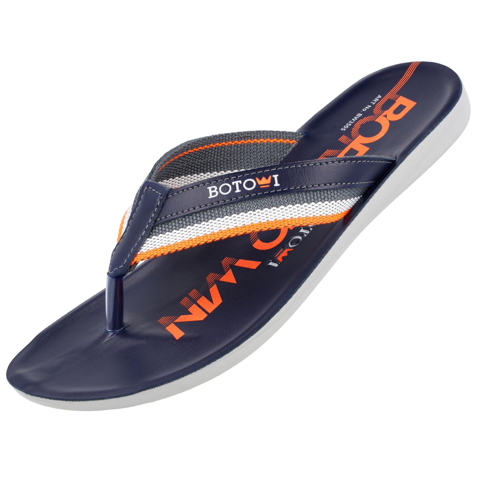 BOTOWI Men's Slipper - BW3505 Blue