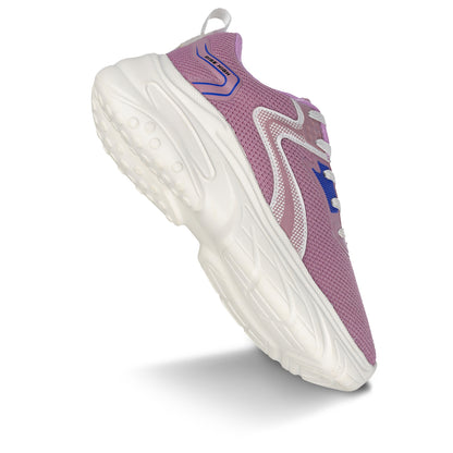 Women's Lace-up Sports Shoe - WS9921 Purple