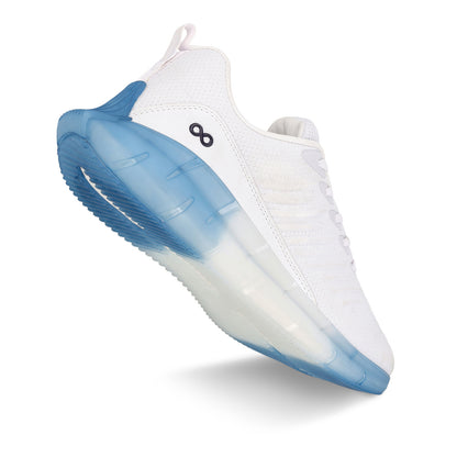 Men's Lace-up Walking Shoe - WS9101 White