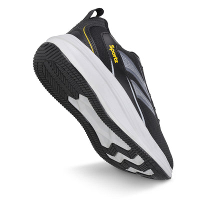 WILZER Men's Lace-up Sports Shoe - WS9153 Black