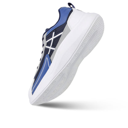 Men's Lace-up Sports Shoes - WS3114 Navy Blue